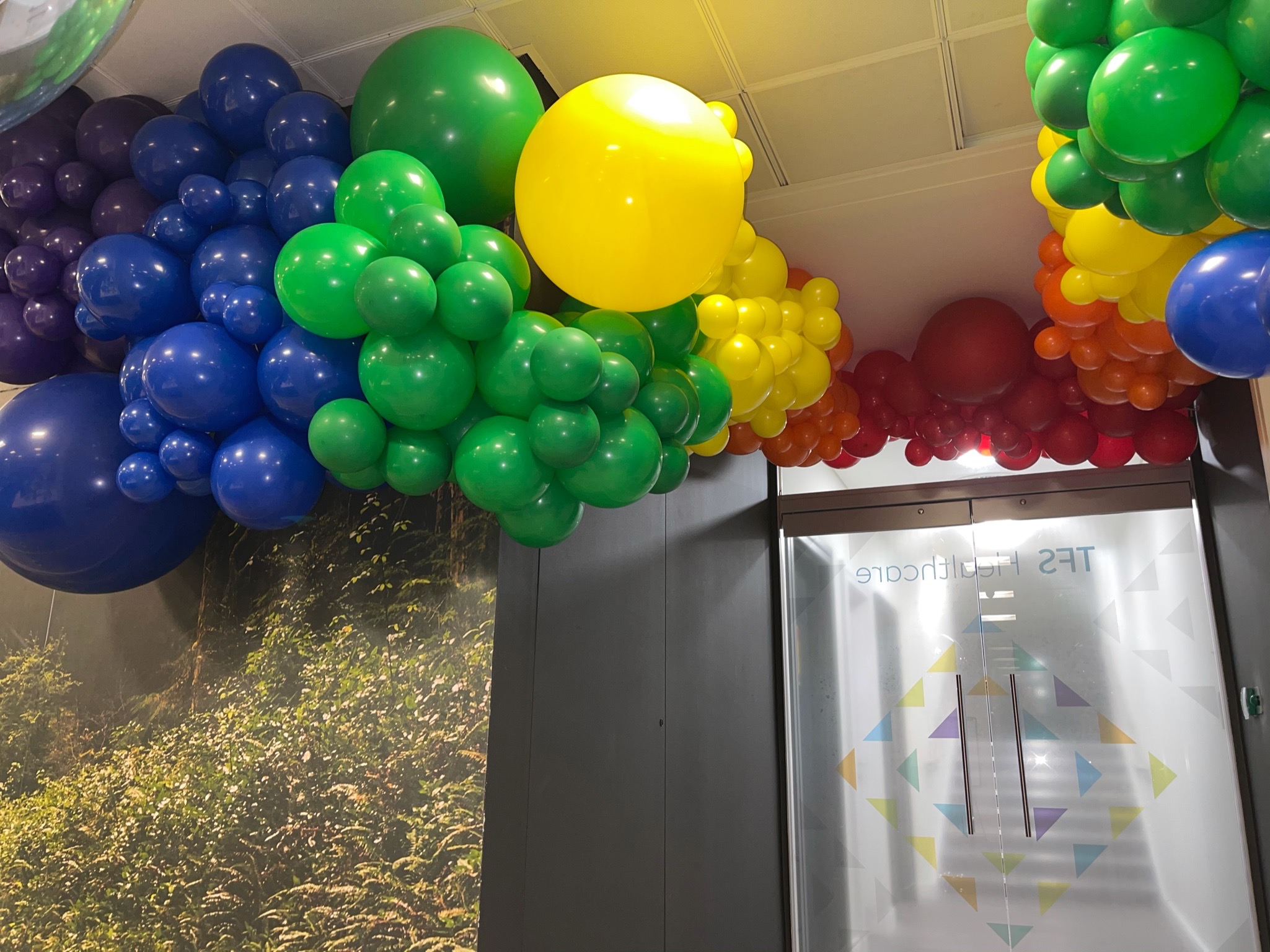 Rainbow balloons 2